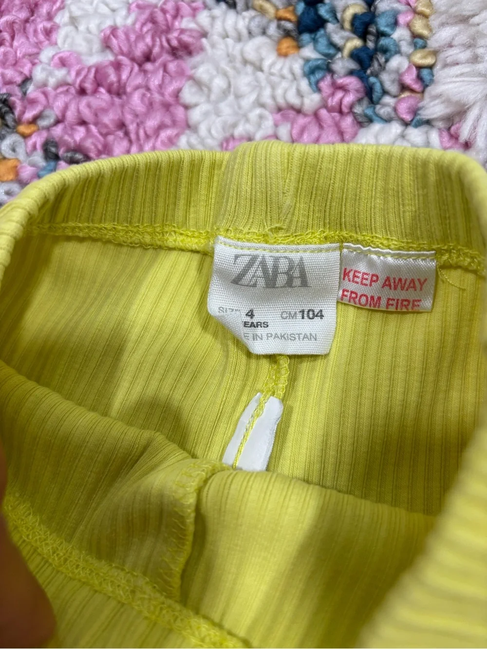 Zara size no